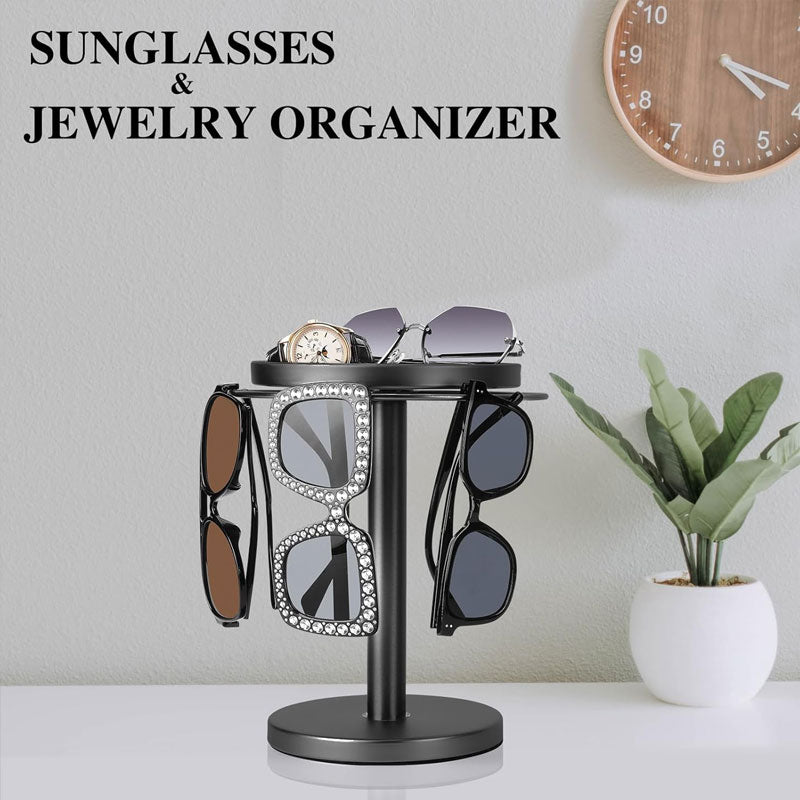VISORACK – 360° Rotierender Brillenständer für elegante Organisation