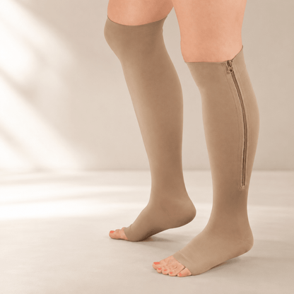 CIRCULARELIEF – Medias de compresión con cremallera para soporte y alivio