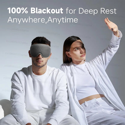 DreamShade 3D – Máscara de sueño con copas oculares ajustables para máxima comodidad