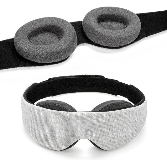 DreamFoam 3D – máscara de dormir de espuma viscoelástica con copas oculares ajustables