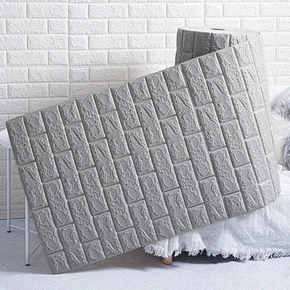 BRICKAURA – Carta da parati in schiuma 3D per pareti di stile