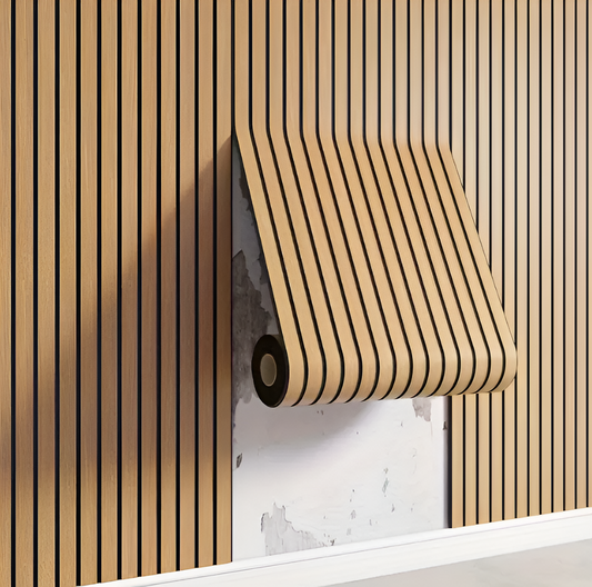 3D acupanel - self-adhesive wall panelling for stylish rooms
