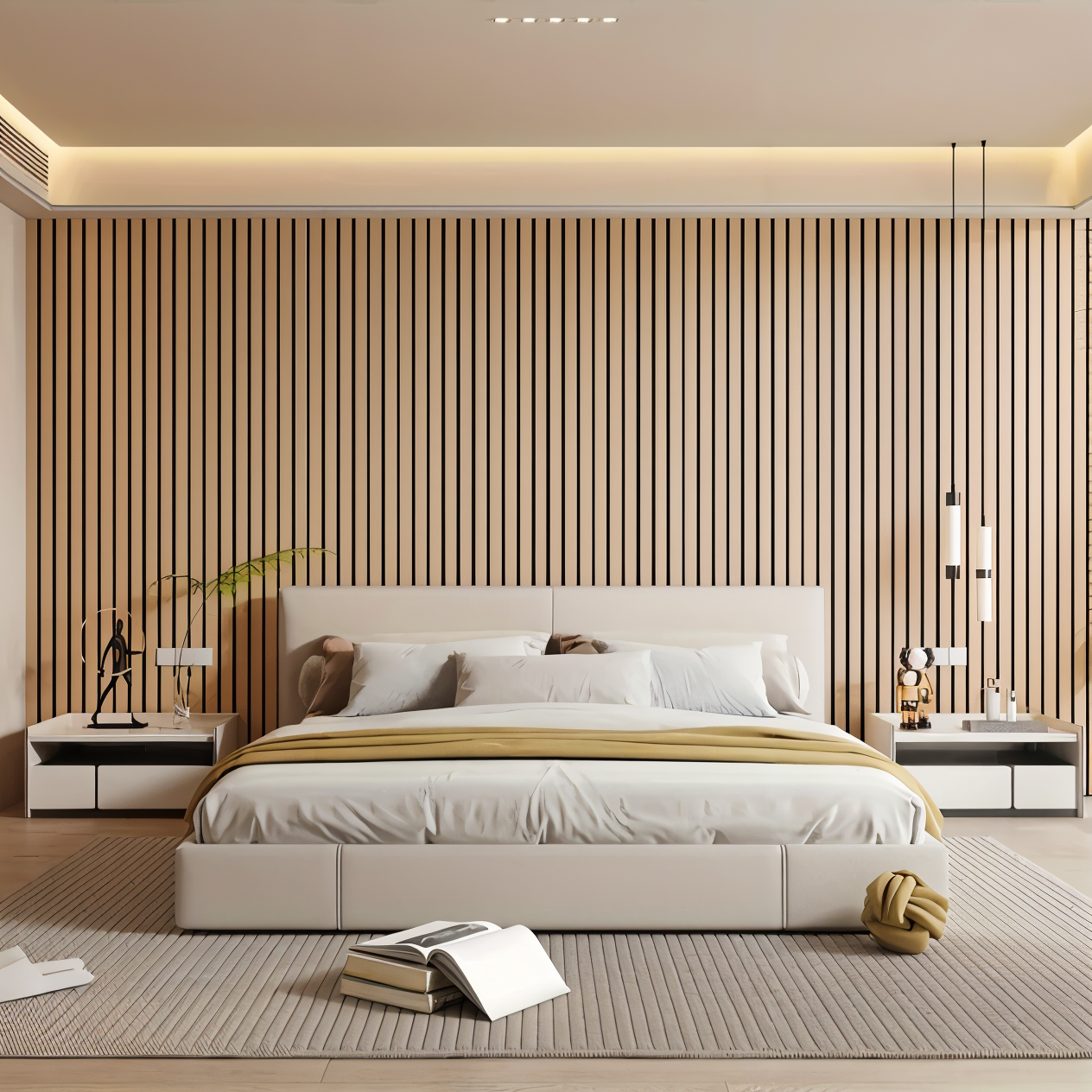 3D acupanel - self-adhesive wall panelling for stylish rooms
