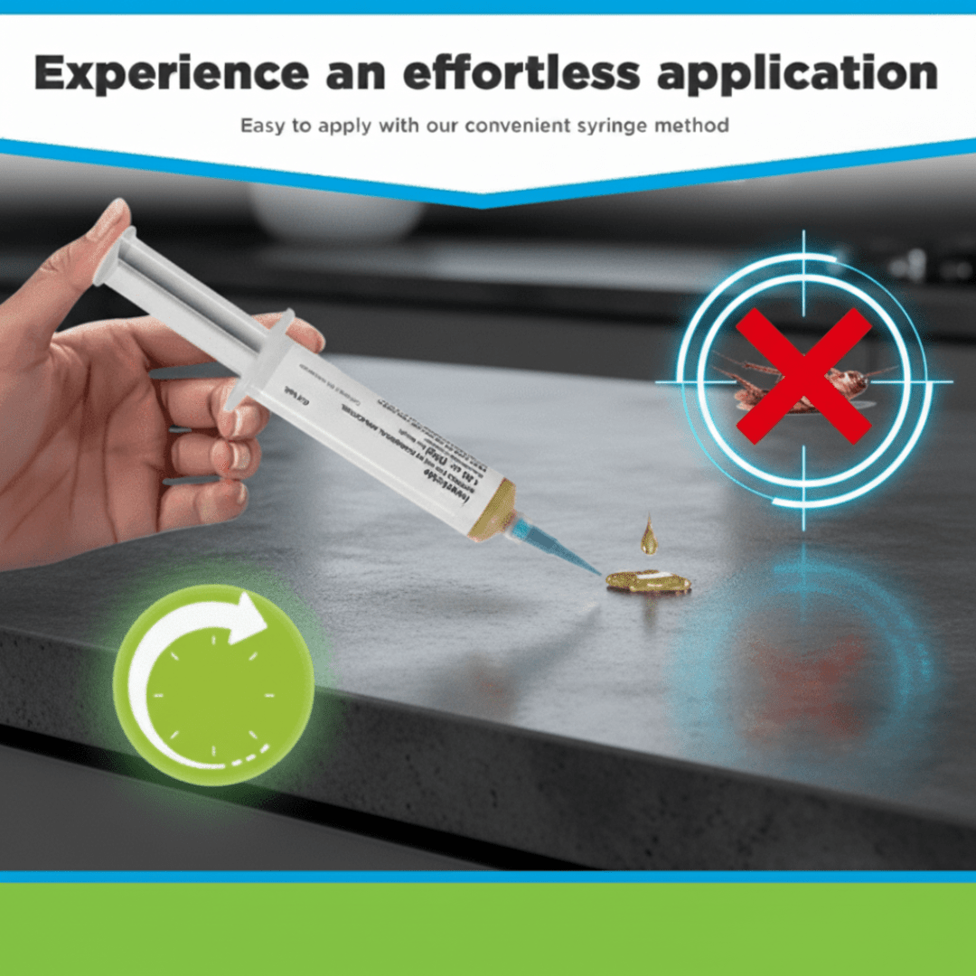 RoachGuard – Cockroach Gel Bait for Indoor & Outdoor Use