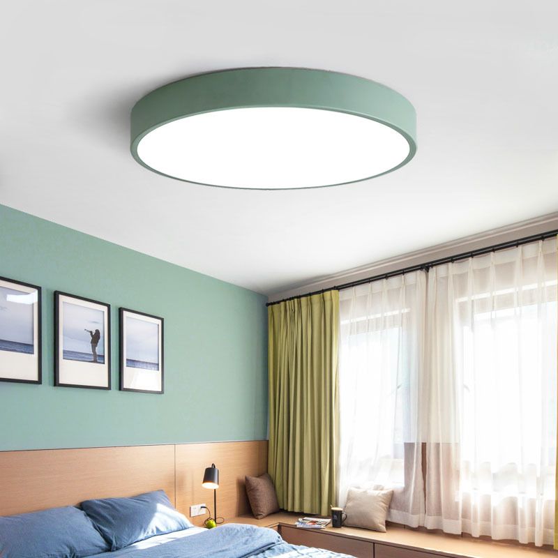 LED Deckenleuchte Rosa Grau 40 cm Metall für Wohnzimmer Schlafzimmer-4