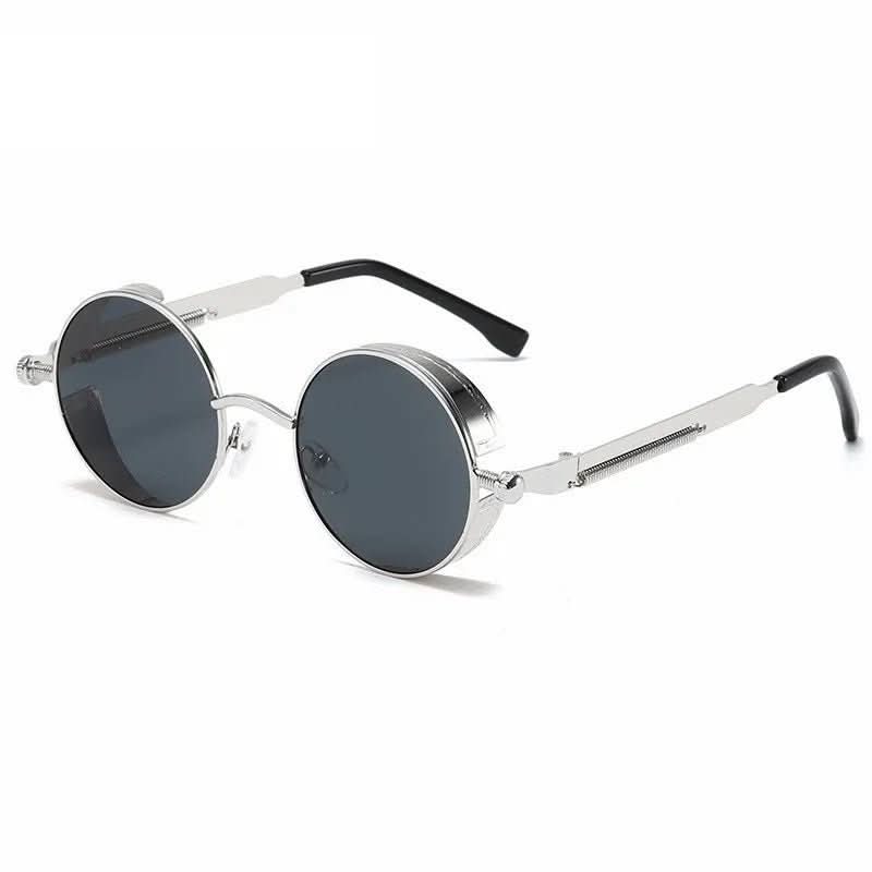 Variant image for Vintage Runde Sonnenbrille mit UV400 Schutz für Herren und Damen - Stilvoller Rahmen-3