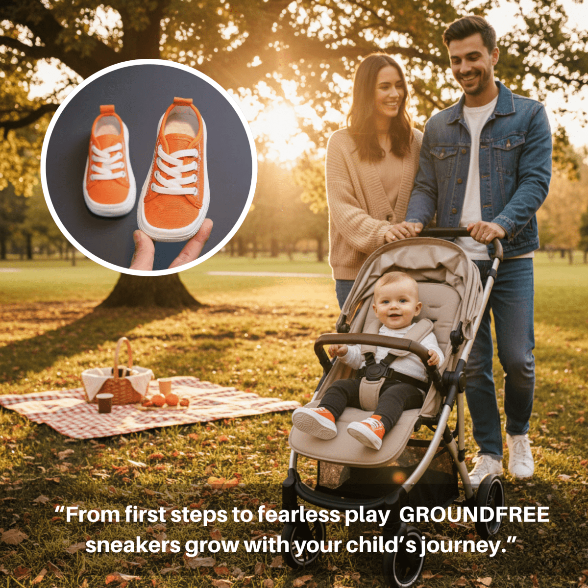 FREESTEP KIDS – Barefoot Sneakers voor Kinderen met Antislipzool