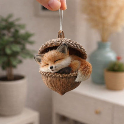 FORESTDREAM – Figurine mignonne d'amis de la forêt endormis