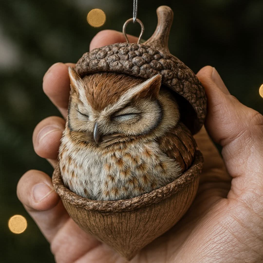 FORESTDREAM – Figurine mignonne d'amis de la forêt endormis
