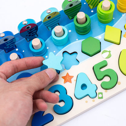  Eduwood - Bildungshölzerspielbrett für Wachstum-6