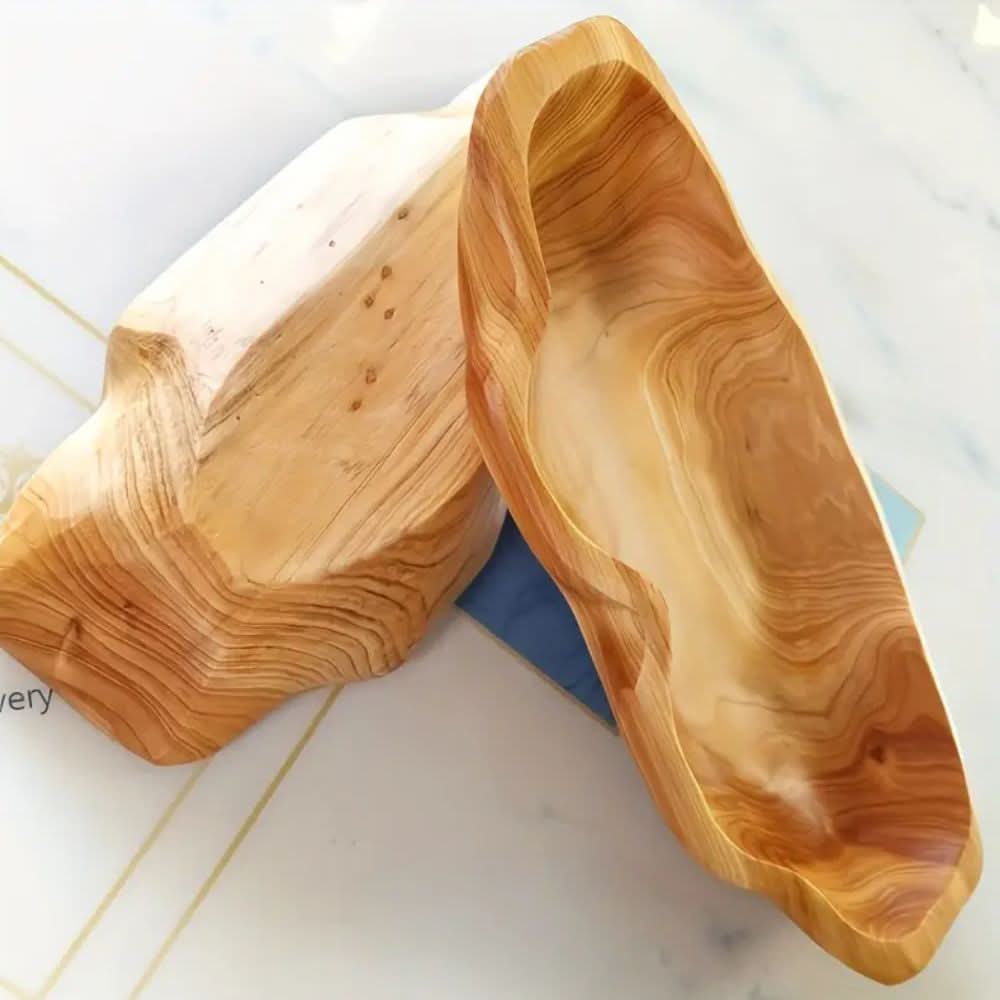 WOODARC – Bandeja de madera con estructura arqueada para un estilo de servicio natural y rústico