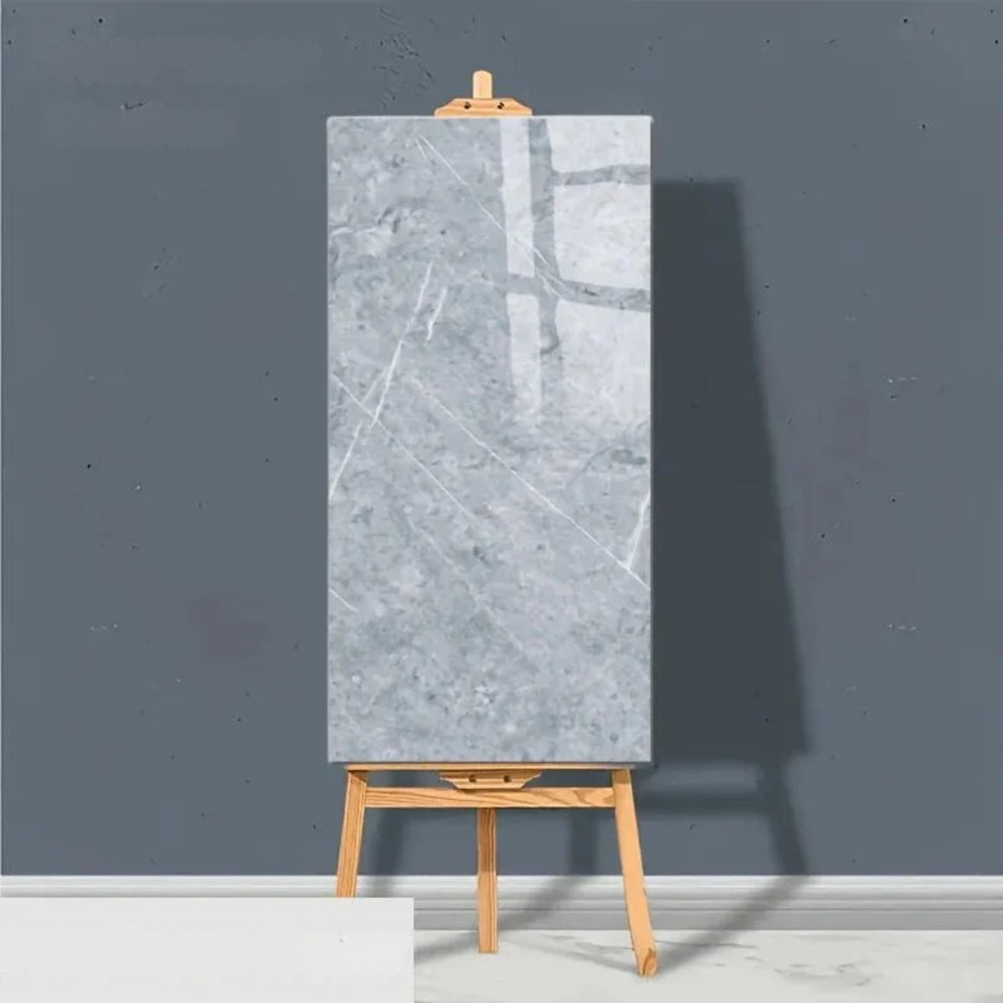 STONELUX – Elegante selbstklebende Marmor-PVC-Bodenfliesen