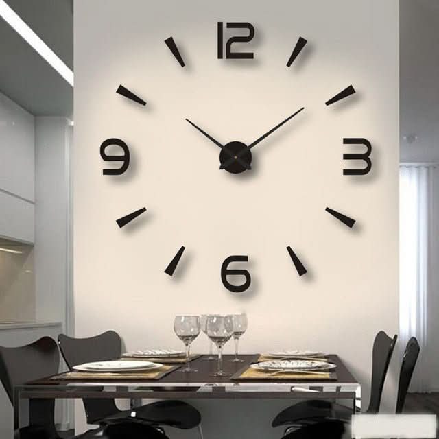 Variant image for Große Wanduhr Modern 3D Design Acryl 40 cm 90 cm 120 cm-4