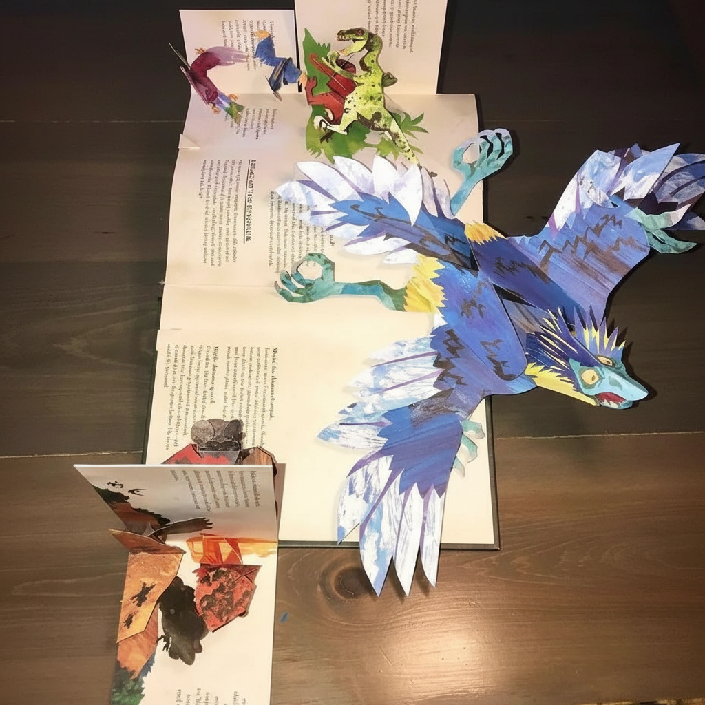 DINOPOP – Interactief 3D-pop-upboek met dinosaurussen