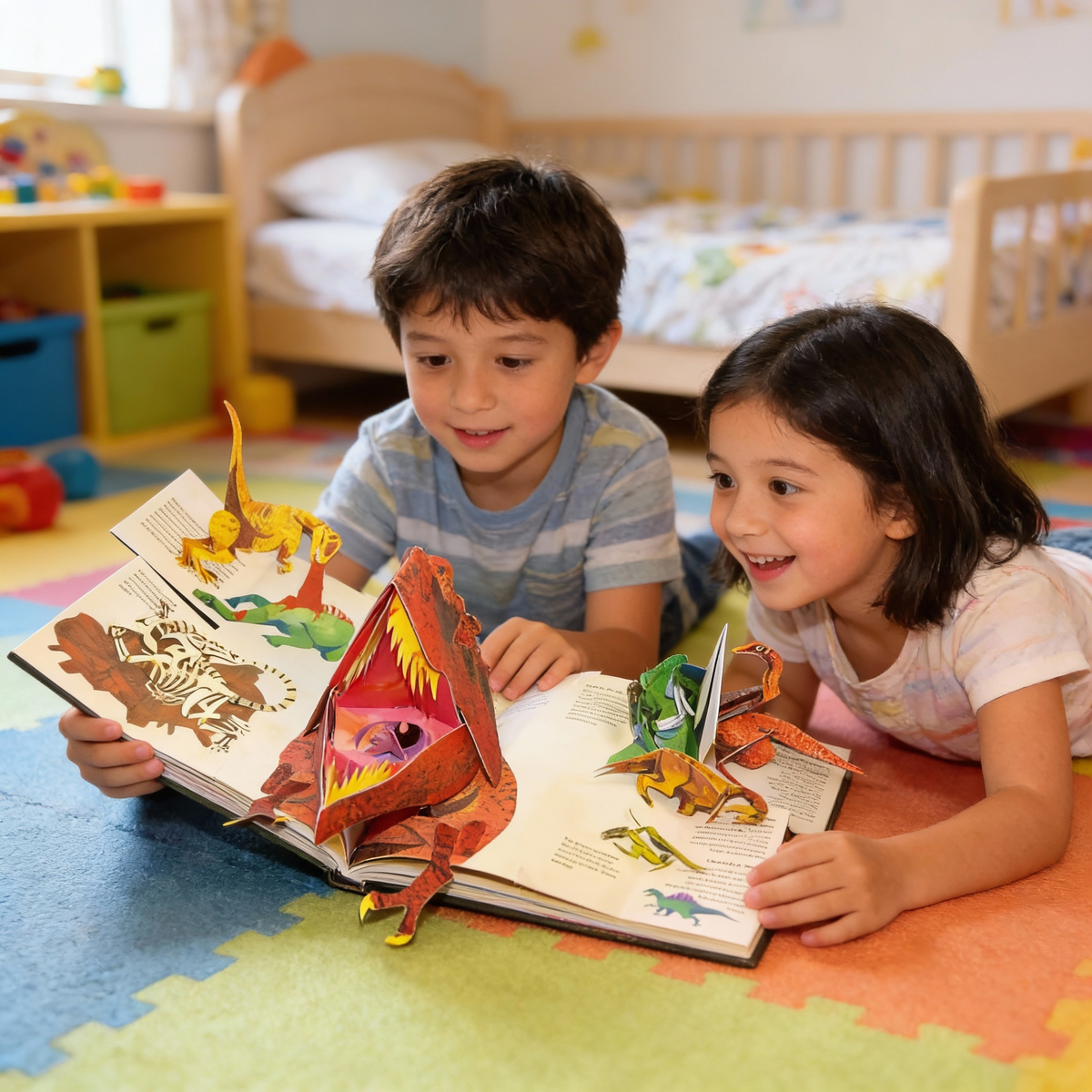 DINOPOP – Interactief 3D-pop-upboek met dinosaurussen