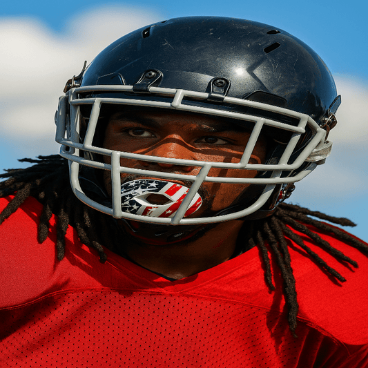 TOUGHMOUTH – American Football Mundschutz mit Lip- & Zahnschutz für Erwachsene & Jugendliche