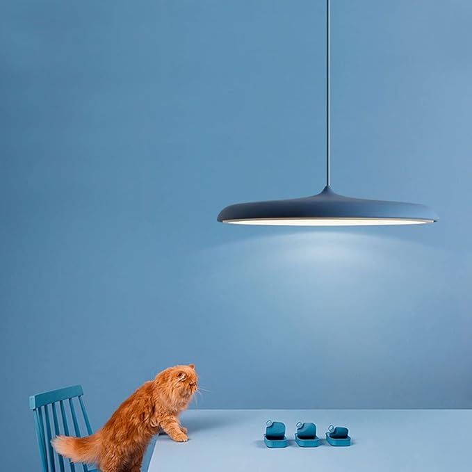 Moderne Pendelleuchte Weiß Größe M Metall für Esstisch-4