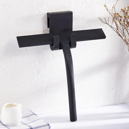 Premium Wasserabzieher Schwarz Größe M Edelstahl-3
