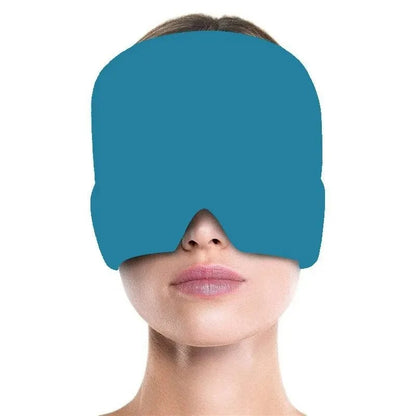 Aiuto per la testa - maschera per emicrania e cefalea con terapia del freddo e del calore