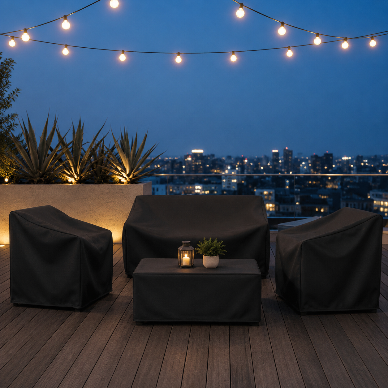 PATIOSHIELD – Copertura per mobili resistente alle intemperie con protezione UV e dalla pioggia