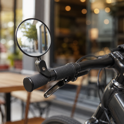 RUNDUMBLICK – Specchietto retrovisore regolabile per bicicletta con campo visivo grandangolare