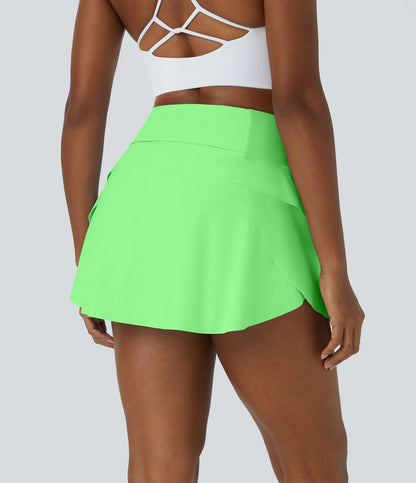 DANCEFLOW – 2-in-1 dansrok met geïntegreerde shorts en verborgen achterzak