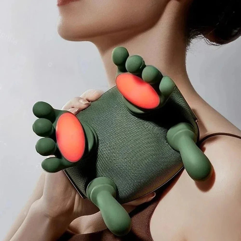 4D Shiatsu Nackenmassagegerät mit Wärmefunktion – Effektives Massagegerät für Entspannung und Wohlbefinden 3