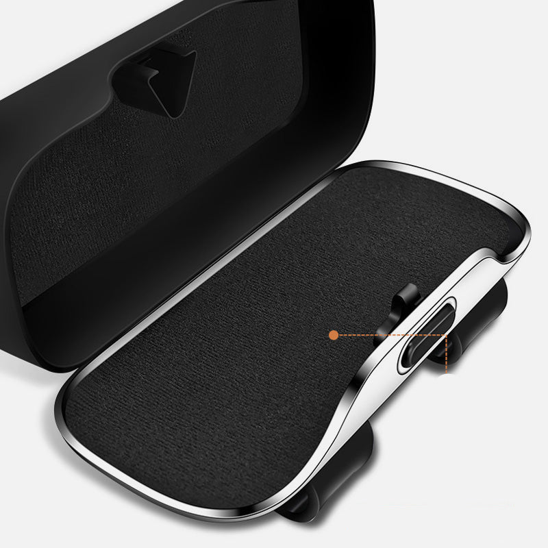 SUNCRATE – Estuche elegante para gafas de sol para un interior de coche ordenado