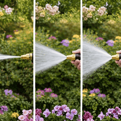 FLOWTURBO – Tubo da giardino con idropulitrice ad alta pressione ed effetto turbo
