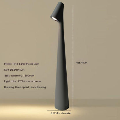 Variant image for Kabellose Tischlampe Schwarz LED Größe M Metall und Glas-4