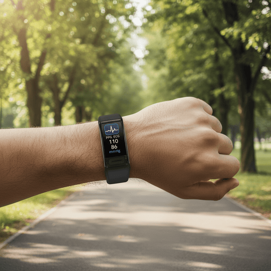 VitaTrack One – Fitness- & Gesundheitsarmband mit Herzfrequenzmessung