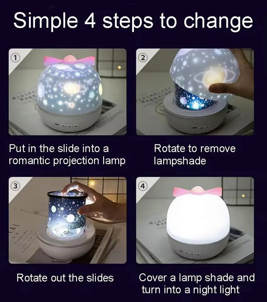 DreamNova Sphere - Magical star projector for the children's room