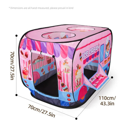 Tentopia Casa de Juego – Tienda de juego creativa para niños imaginativos a partir de 3 años
