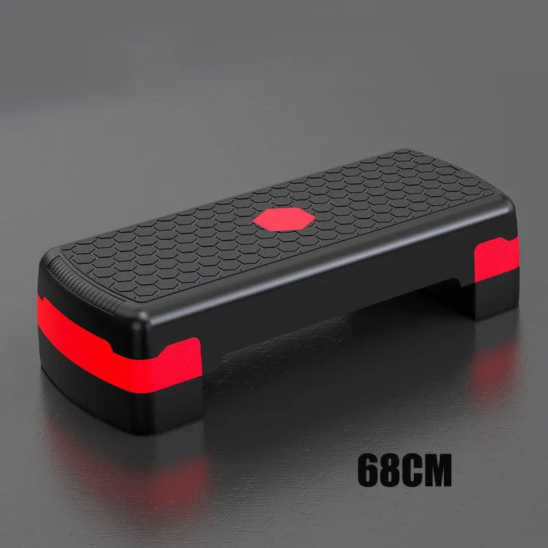 Adjustable Fit Step - Adjustable fitness stepper for versatile home workouts