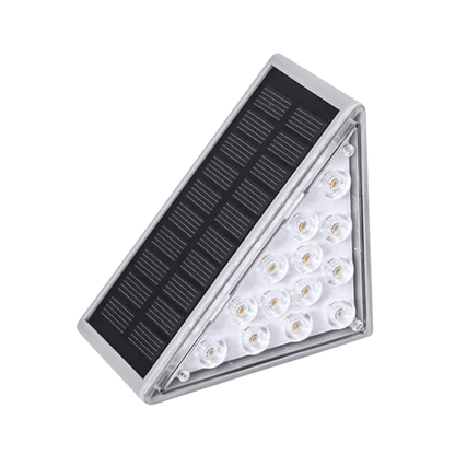 SUNSTEP – Luces solares para escaleras para caminos seguros por la noche