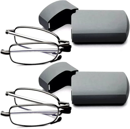 CLARITYGO – Occhiali da lettura compatti pieghevoli per viaggiare