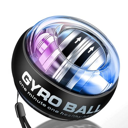 Gyropower - Grille de pôle à démarrage automatique avec résistance gyroscopique pour l'entraînement des avant-bras