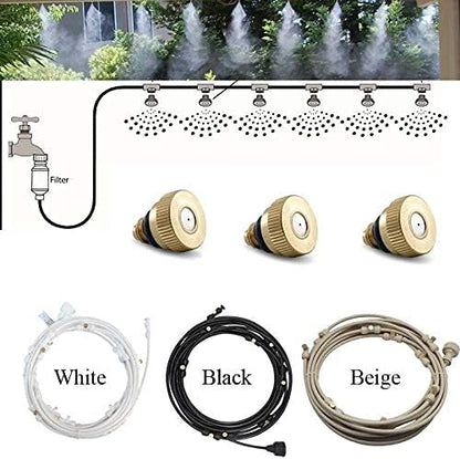 AquaCool spray irrigation system - cooling & irrigation for outdoor areas