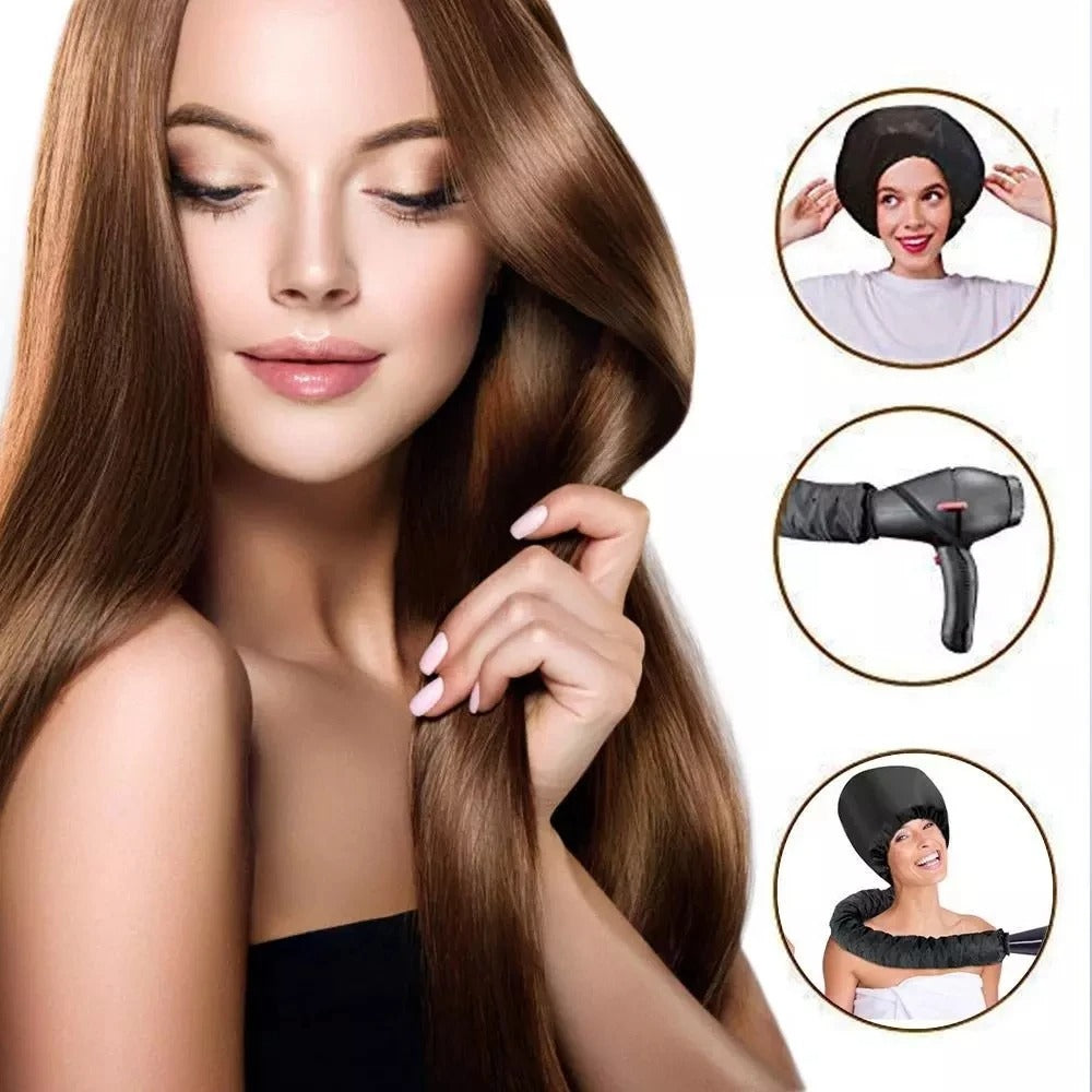 QuickDry – 2-delige set haardrogers kappen | Snel en voorzichtig drogen voor thuis en op reis