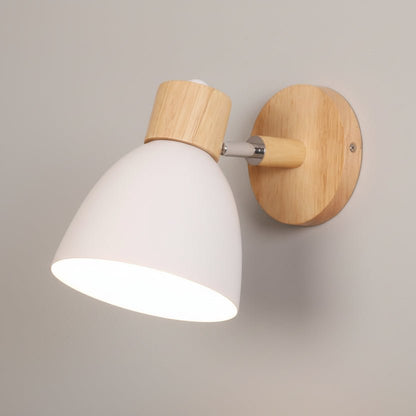 YADIEL WALL LIGHT - Lampada da parete moderna in legno in stile nordico