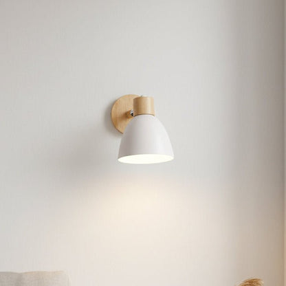 YADIEL WALL LIGHT - Lampada da parete moderna in legno in stile nordico