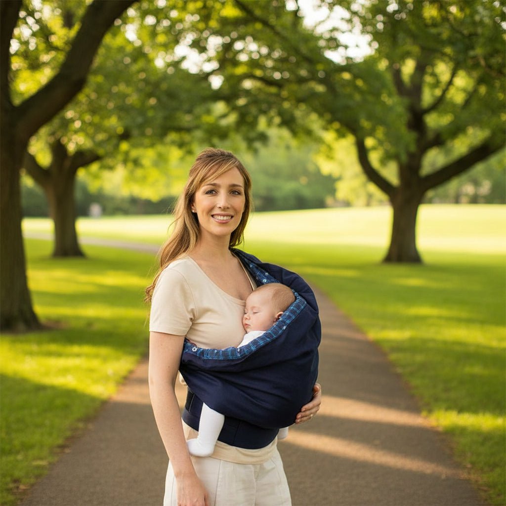CUDDLESLING – Fular portabebés para recién nacidos para llevar con suavidad