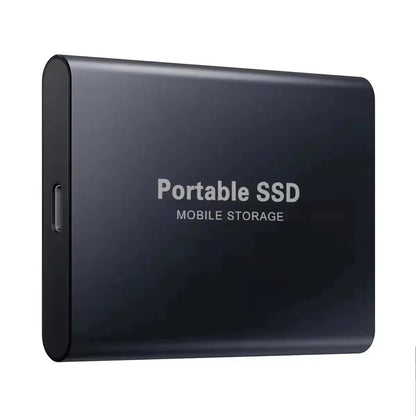 SpeedVault SSD - External 128GB hard drive with ultra-fast USB-C & USB 3.1 connection