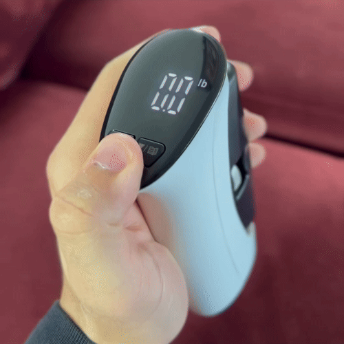PowerGrip Pro - Digitales Griffkraftmessgerät mit LED-Anzeige zur Handstärkung-6