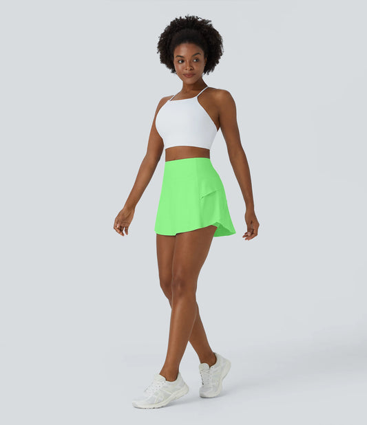DANCEFLOW – 2-in-1 dansrok met geïntegreerde shorts en verborgen achterzak