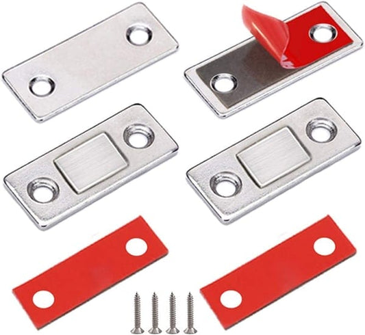 LATCHNSHUT - Magnetic door catcher for quiet closing without drilling