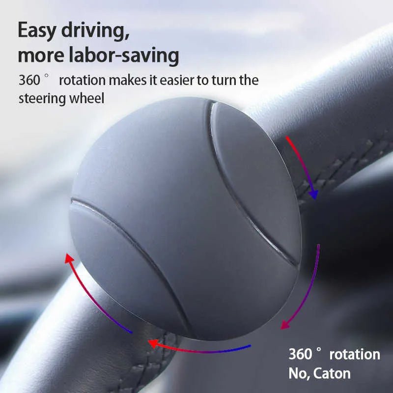 TURNFLOW – Ergonomic Steering Wheel Spinner Knob for a Smooth Driving Experience