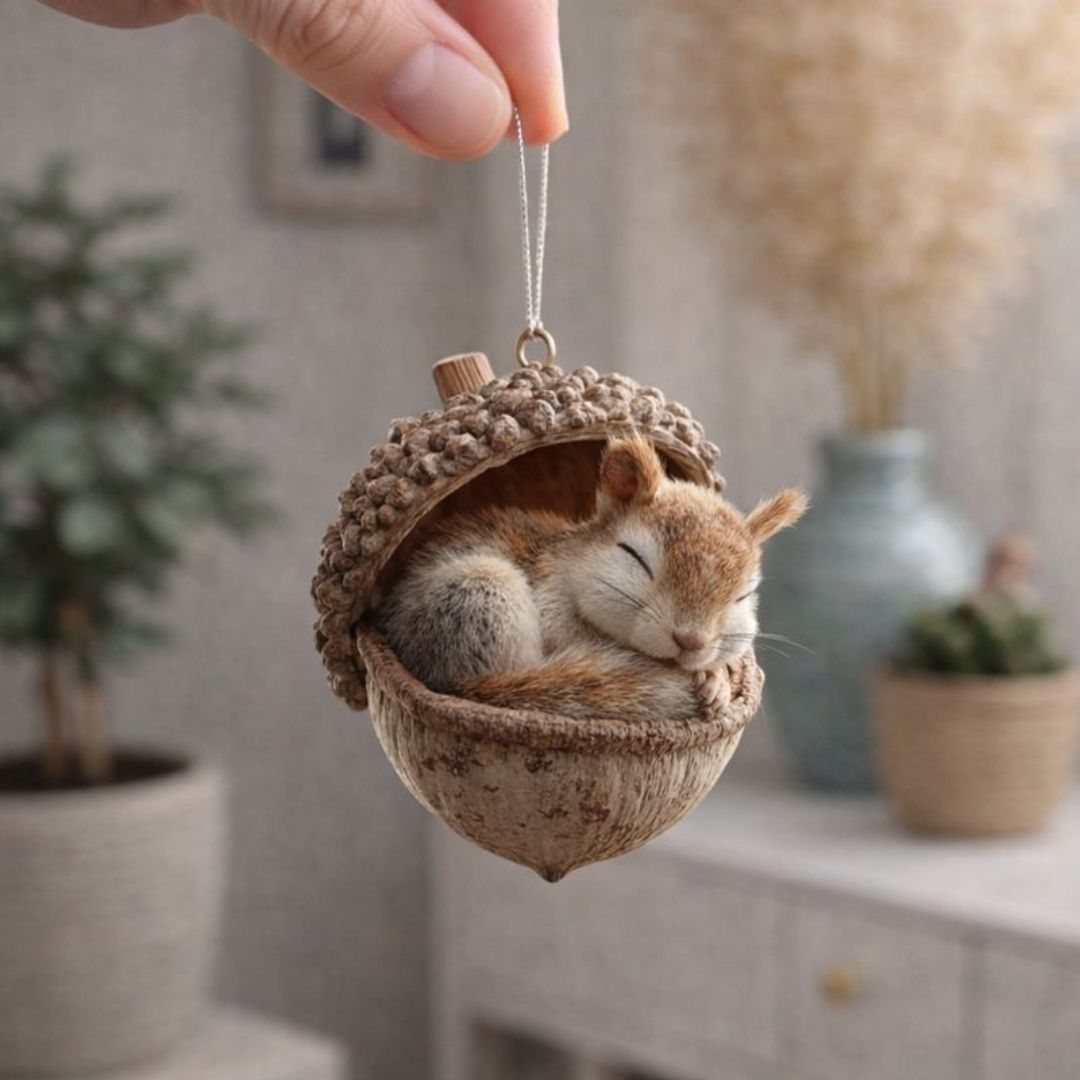 FORESTDREAM – Figurine mignonne d'amis de la forêt endormis