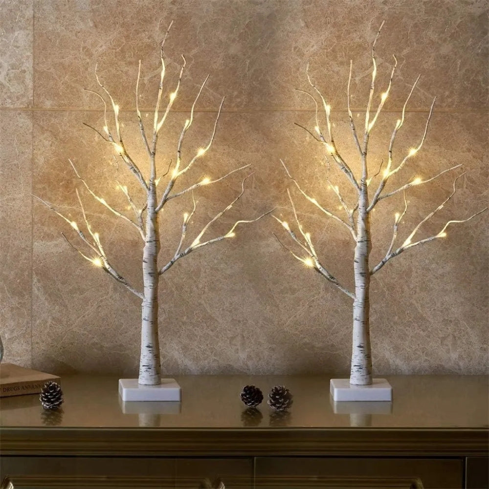 NIVORA – Árbol LED decorativo con ramas delicadas