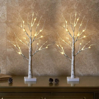 NIVORA – Árbol LED decorativo con ramas delicadas